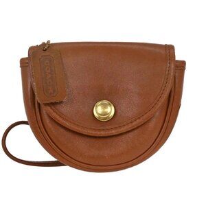 Coach Brown Leather Shoulder Bag A4C-9826 125777